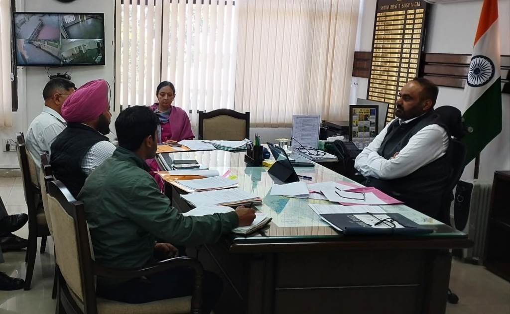 Deputy Commissioner holds review meeting for flood prevention